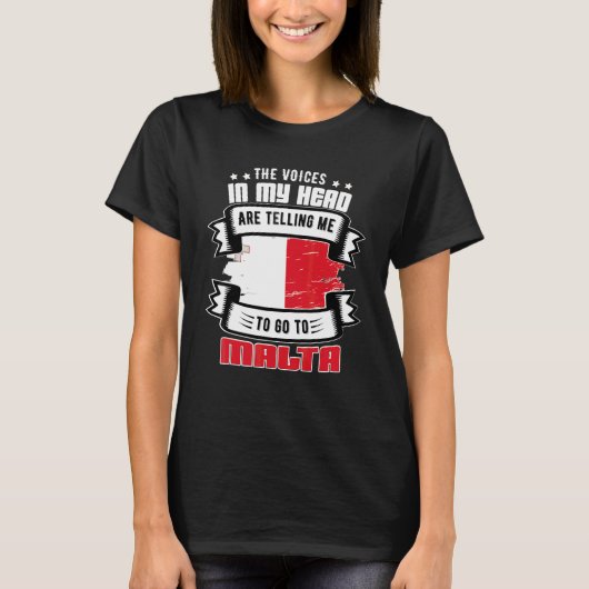 T-shirt Malte Dans Ma Tête (Devant)