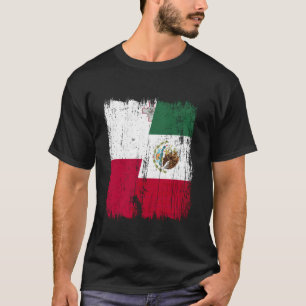T-shirt Malte Mexique Drapeau en berne Patrimoine maltais