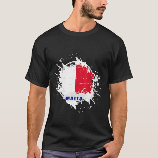 T-shirt Malte Splash (Devant)