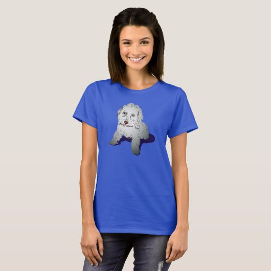 T-shirt Maltipoo Cute Puppy (Devant entier)