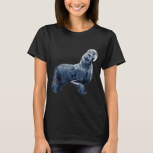 T-shirt Maltipoo hurlant lune amoureux de chien forêt de m