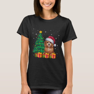 T-shirt Maltipoo moche Amoureux des chiens de Noël de Noël