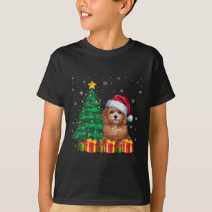 T-shirt Maltipoo moche Amoureux des chiens de Noël de Noël