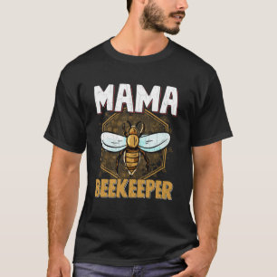 T-shirt Mama apiculteur apiculture Apiary miel graphique