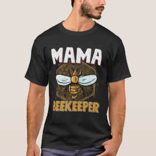 T-shirt Mama apiculteur apiculture Apiary miel graphique