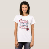 T-shirt Mama Baseball (Devant entier)