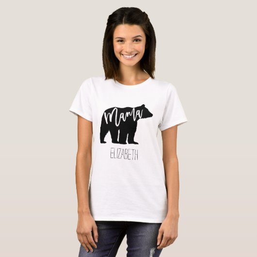 T-shirt Mama Bear (Devant entier)