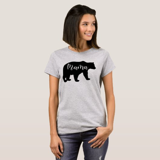 T-shirt Mama Bear (Devant entier)
