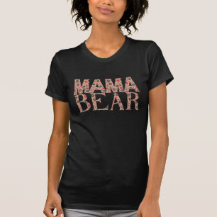 T-shirt Mama Bear Blush Mini Floral
