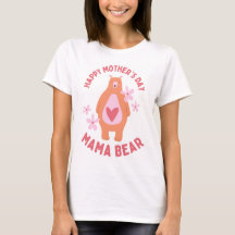 T-shirt Mama Bear de la Fête des mères