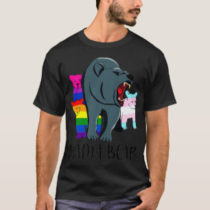 T-shirt Mama Bear Fier Maman De LGBT Biseul Transgenre Ki