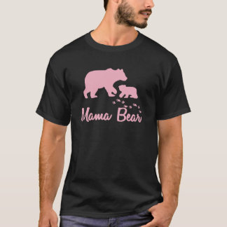 T-shirt Mama Bear tee Funny Mom tee cadeau pour maman Moth