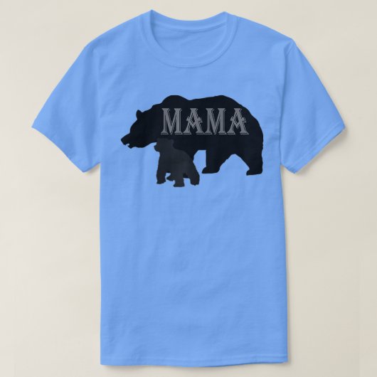 T-shirt Mama Bear with Cub (Design devant)