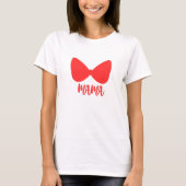 T-shirt Mama Bow (Devant)