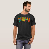 T-shirt Mama Brick Builder Blocks Master Builder (Devant entier)