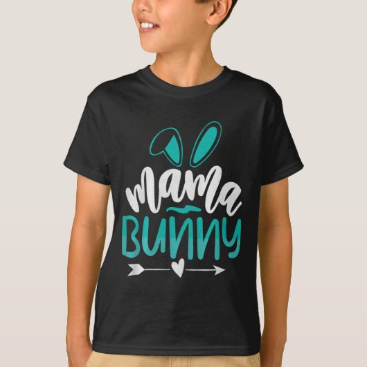 T-shirt Mama Bunny Premium Tri-blend (Devant)