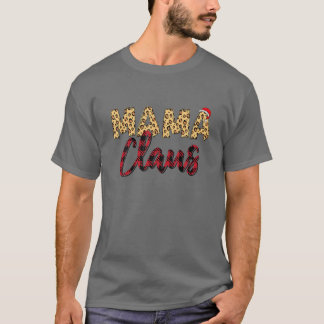 T-shirt Mama Claus Famille de Noël Correspondant Pyjama Pè