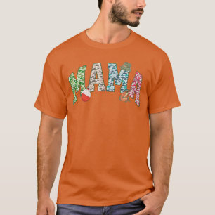 T-shirt Mama de Big One Fishing OFishAlly 1er Anniversaire