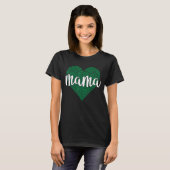 T-shirt Mama de football (Devant entier)