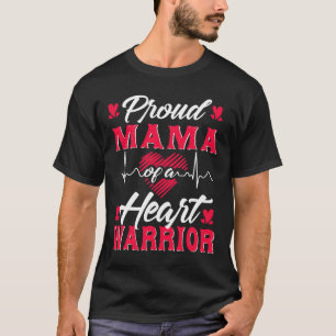 T-shirt Mama D'Un Guerrier Du Coeur Sensibilisation À L'Éc