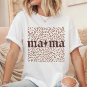T-shirt Mama Éclair Léopard