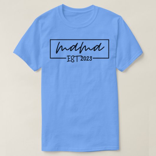 T-shirt Mama est 2023 5 (Design devant)