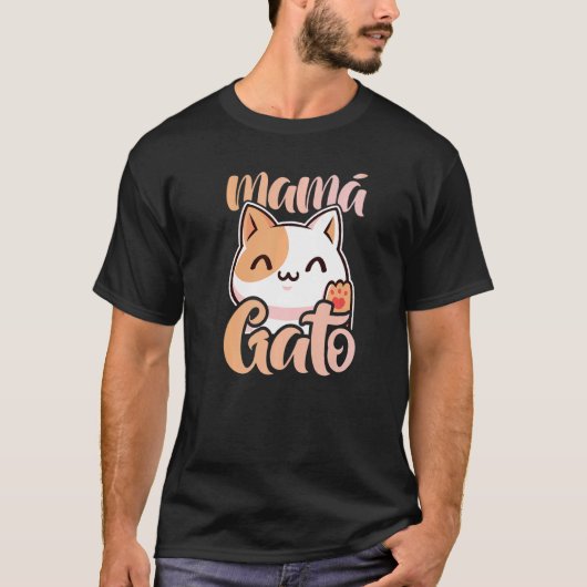 T-shirt Mamá Gato (Devant)