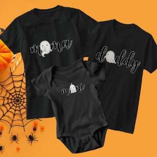 T-shirt Mama Halloween Ghost Matching