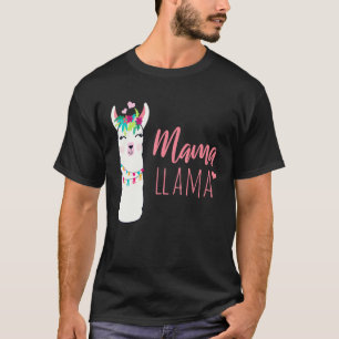 T-shirt Mama Lama Péruvien Pérou Amour Maman Sans Drame Ma