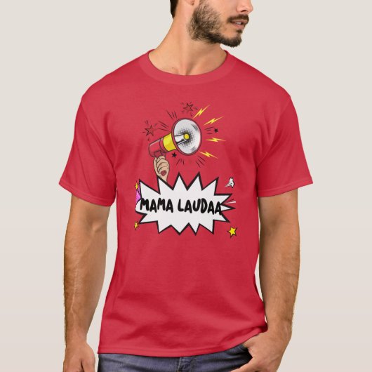 T-shirt Mama Lauda Mallorca fille de fête (Devant)