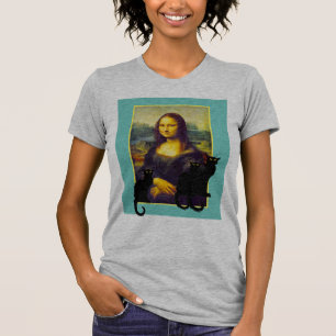 T-shirt Mama Lisa et Les Conversations Noir