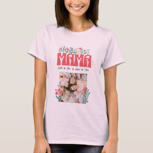 T-shirt MAMA MOMMY MÈRE MÈRE MEILLEURE MÈRE -Customisez-la