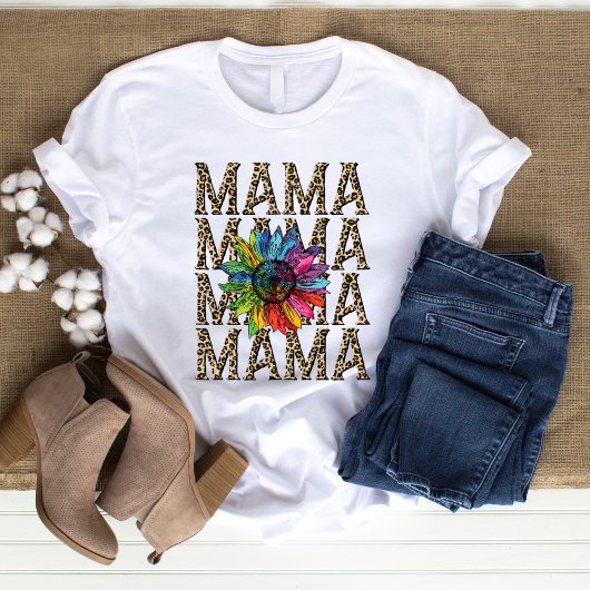 T-shirt MAMA occidental moderne