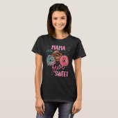 T-shirt Mama Of The Sweet Cinq 5th Donut Anniversaire Fête (Devant entier)