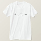 T-shirt Mama personnalisé (Design devant)