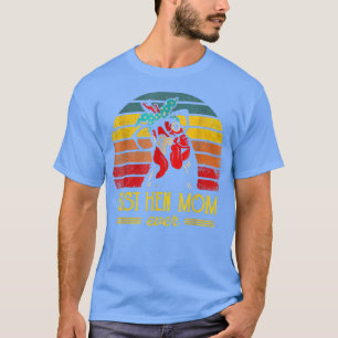 T-shirt Mama Poule Bonne Fête des Mères Meilleure Maman Po