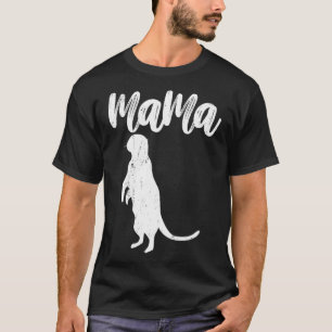 T-shirt Mama PRAIRIE CHIEN Idées Vintages pour Mère