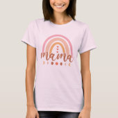 T-shirt Mama Rainbow (Devant)