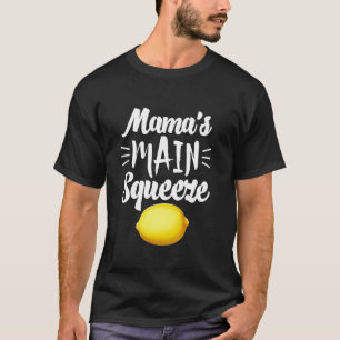 T-shirt Mama s Main Squeeze Summer Lemon Jaune Fruit Cadea
