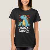 T-shirt Mama Saurus Fun Gift for mom (Devant)