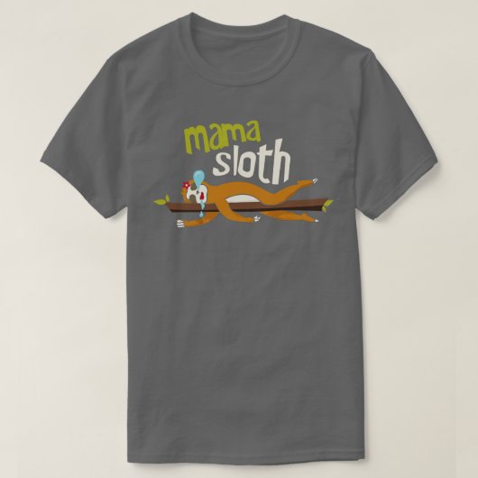 T-shirt Mama Sloth (Design devant)