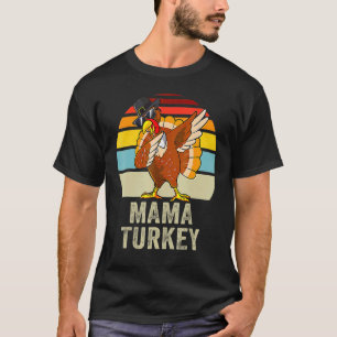 T-shirt Mama Turquie Matching Family Group Thanksgiving Tu