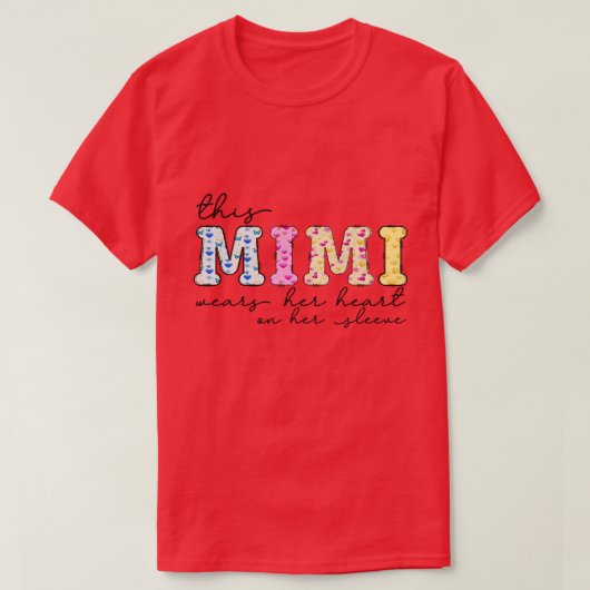 T-shirt Mama Valentines 12 (Design devant)