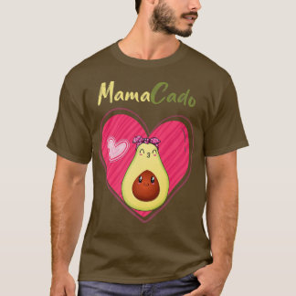 T-shirt Mamacado Amusante Mignonne Avocado Grossesse maman