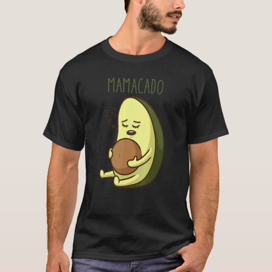T-shirt Mamacado Avocado mère enceinte grossesse Avocado H (Devant)