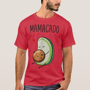 T-shirt Mamacado Avocados Enceinte Maman Grossesse Drôle T