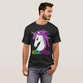 T-shirt Mamacorn Cute Unicorn Maman Costume Mère Fête des (Devant entier)