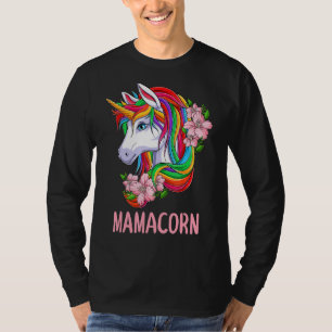 T-shirt Mamacorn Maman mignonne Unicorn Matching Famille M