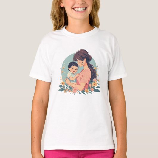 T-shirt maman (Devant)
