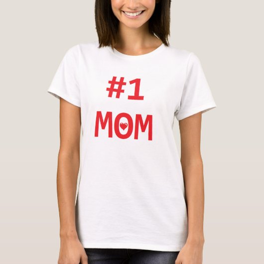 T-shirt Maman #1 (Devant)